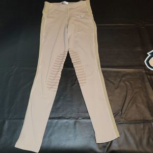 Tuff Rider Womens Ventilated Pull On Breeches Leggings Pants XS